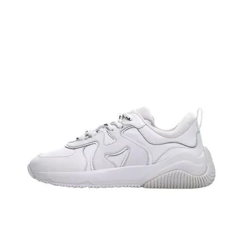 HOGAN H597 Низкий Топ Повседневная Обувь Женская Белая