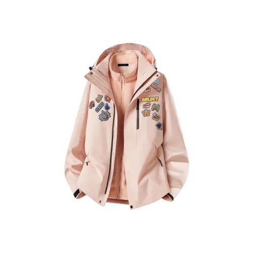 AULDEY Водонепроницаемый Ветрозащитный Дышащий Устойчивый к истиранию Термический ветровка Унисекс