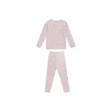 Розовый лебедь с бантом