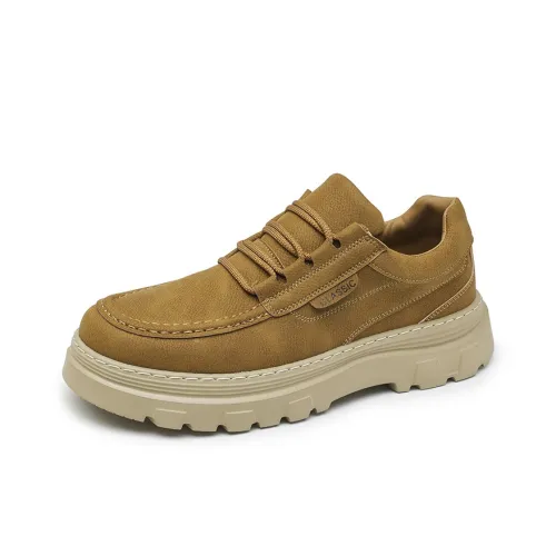 KUDING Fashion Versatile Рабочая одежда Маленькие Кожаные Туфли