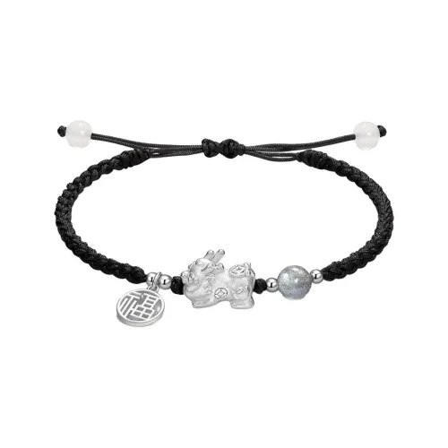 HAZYOU Браслеты с шнурками из смолы Мужской