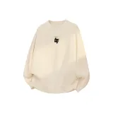 [330G Тяжелый] Светлый Бежевый (Good Luck Черный Кот Центральный Логотип)