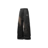 Черный с съемным тяжелым полотенцем и вышивкой