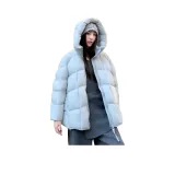 Синий (50% белый утиный пух)