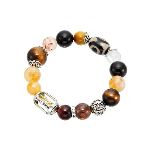 ENFANTIN Браслеты с камнем тигрового глаза Унисекс