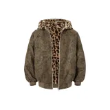 Кофейный леопард принт