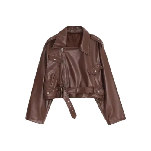 FROMGG Женские кожаные куртки