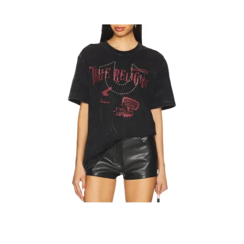 True Religion Черные Женские T-рубашки