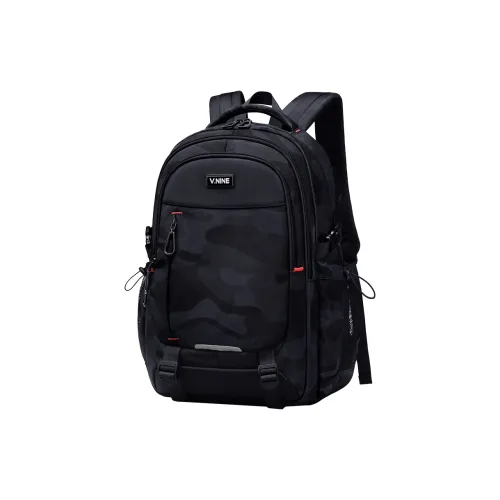 V.NINE Ткань Студенческая Сумка Стандартная Мужская Камуфляж Черный