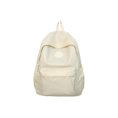 BGAY Nylon Backpack Large Unisex White Brown Black BGAY Нейлоновый рюкзак большой унисекс белый коричневый черный