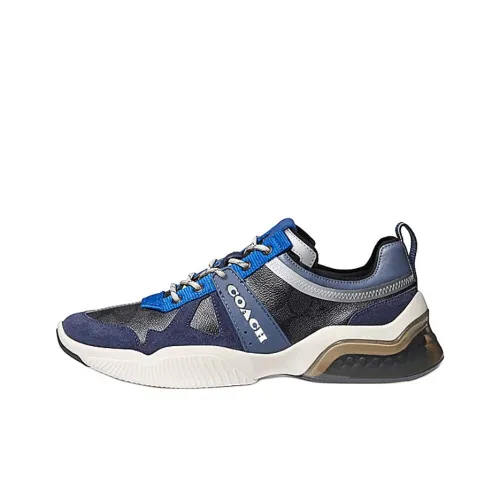 COACH CitySole Low Топ Casual Мужской Синий Черный