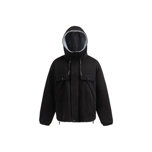 VERAF CA Звездный Черный Унисекс Пуховики