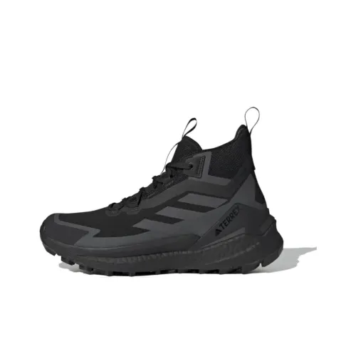 adidas Terrex FREE HIKER Амортизация MID Топ Уличная обувь Унисекс Черный