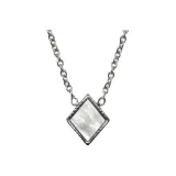 Блок Серебряный Ожерелье