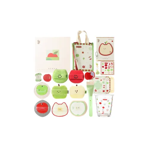 GUOXIAONIU Зеленое яблоко Полный комплект Подарочная коробка Базовый слой Легко наносится