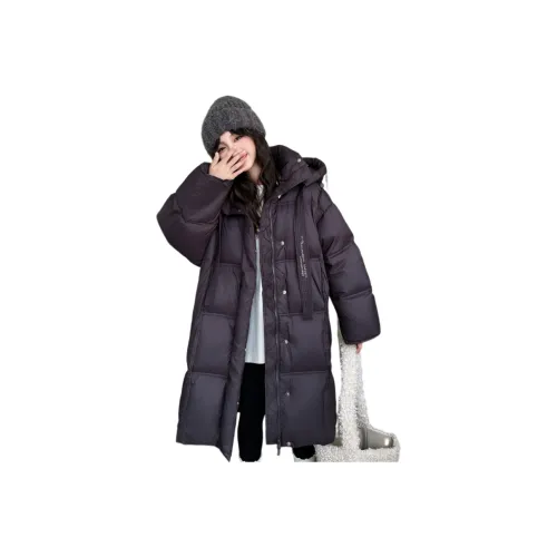 AIXINA Фиолетовый Школьный возраст Пуховики