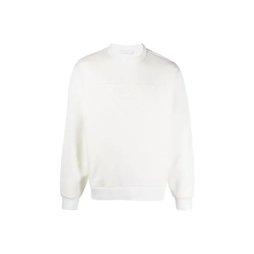 PRADA Белый Мужской Свитшот
