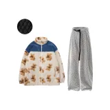 Multicolor & White Photinia Gray [Флисовая подкладка]