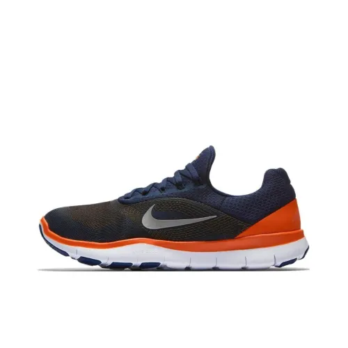 Nike Free TR Slip-Resistant Низкие Кроссовки для Бега Унисекс Синие Черные Оранжевые