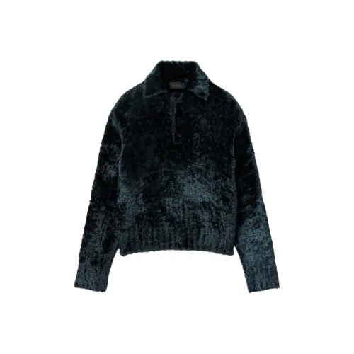 Свитеры для женщин LACOSTE Collaboration RUNWAY GJP Темно-зеленый