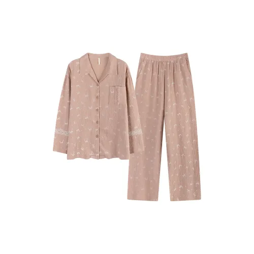 FENTENGCARE Бобовая паста Женские Пижамные комплекты