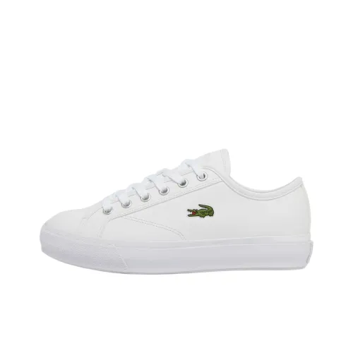 LACOSTE Collaboration Backcourt Устойчивый к истиранию Низкий Топ Детские Скейтбординги Унисекс