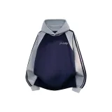 Серый и темно-синий, три полосы, тонкий [стандартный размер]