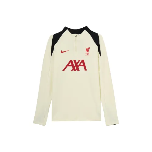 nike Dri FIT Strike Футбол Джерси Мужской Кокосовое молоко Черный Фитнес-красный