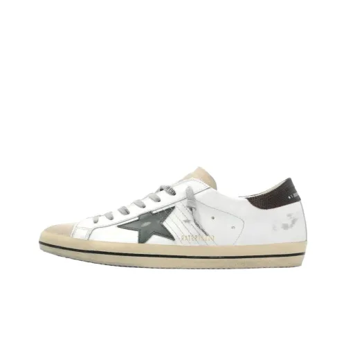 Golden Goose Низкие кроссовки для скейтбординга Мужские Белые