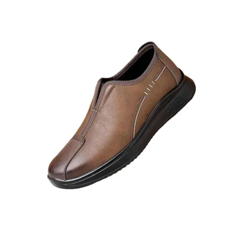 AOLUN Повседневные кожаные туфли для мужчин