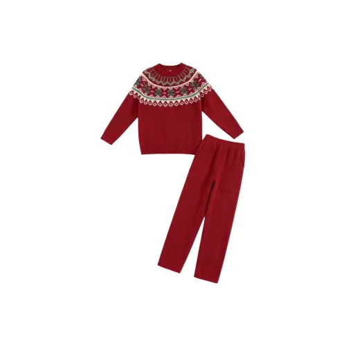 LOUGHNEA Красный Женский Пижамный Комплект