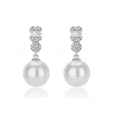 Серьги с жемчугом Шиша 14 мм