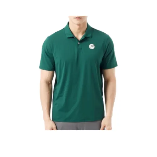 Malbon Golf Collaboration Зеленая Мужская Поло