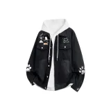 Камень-Промытый Черный (Одиночная Пара Пальто)