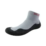 Светло-серые высокие кеды