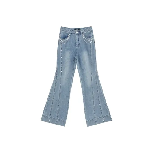 BEBE Джинсовый синий Женские джинсы