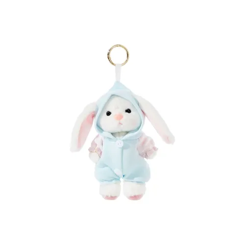 The Green Party Сочлененный Sammy Кролик Плюшевый Брелок 14 см Длина Тела