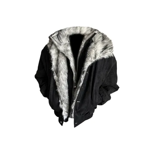 JIMI JONS Черный Унисекс Пуховики