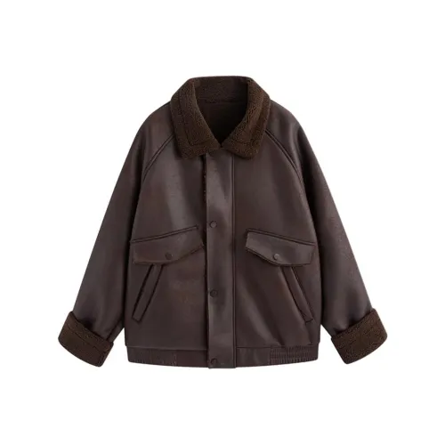 GOODHENLCE Кожа Куртка Унисекс