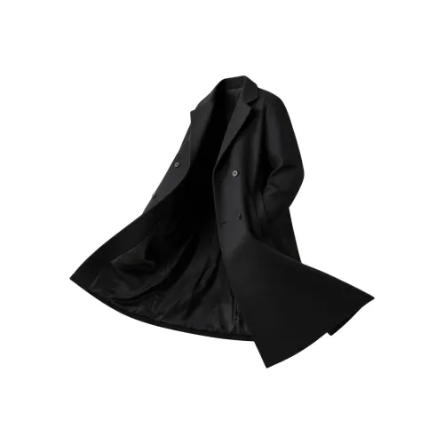 PEA Черное Унисекс Пальто