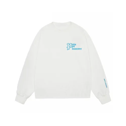 PAIN OR PLEASURE Длинный рукав Свитшот T-Рубашка Весенний Осенний Сезон