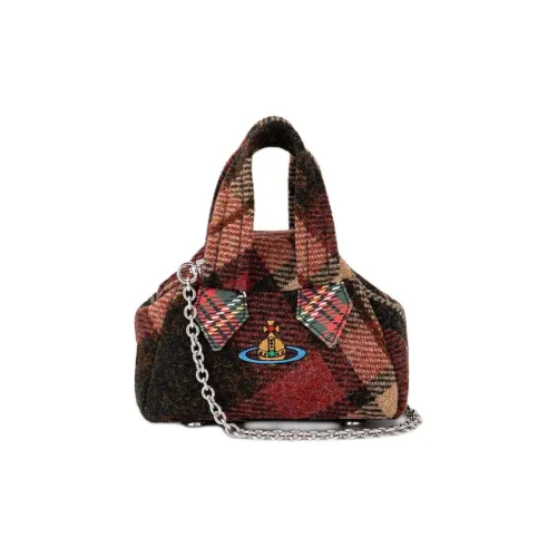 Vivienne Westwood Harris Tweed Сумка Mini Женская Многоцветная