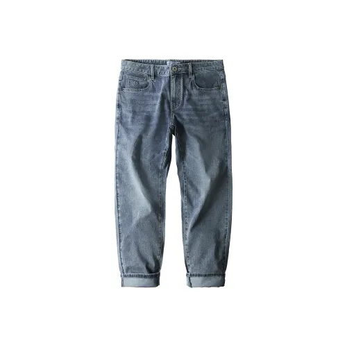 HLA Синий Серый DENIM GRADIENT Средний 34 Мужские Джинсы