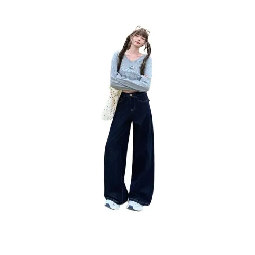 BRG Синий Женские Джинсы