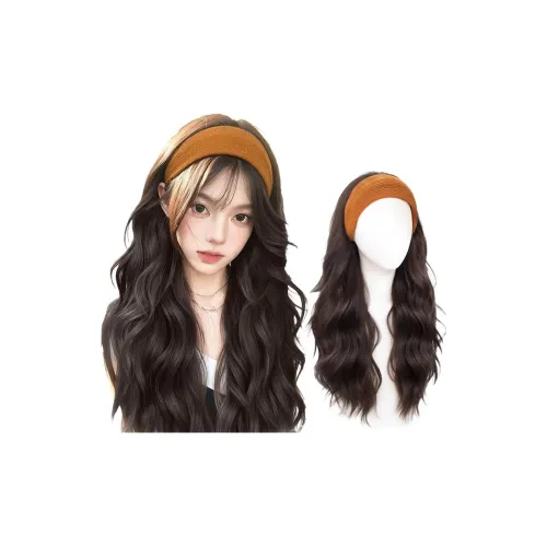 YOSEE [Tipsy Sunset Orange] Ван-Пис Ободок Перука