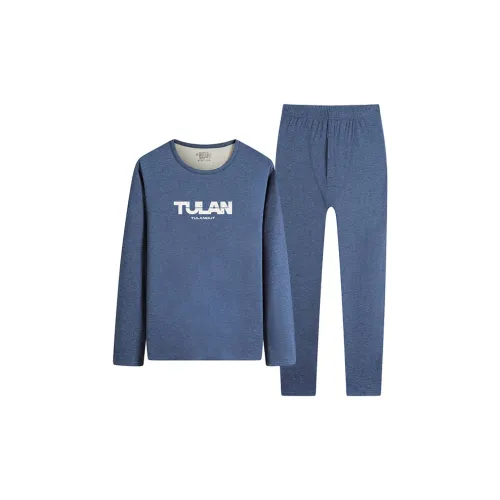 TULANDUO Джинсовый синий Мужской Термокомплекты