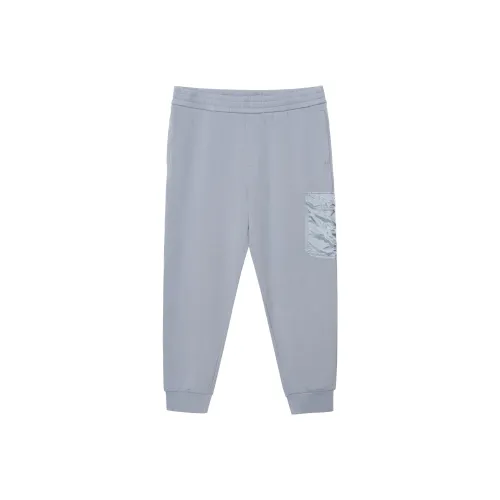 ARMANI EXCHANGE Серые Мужские Вязаные Спортивные Штаны