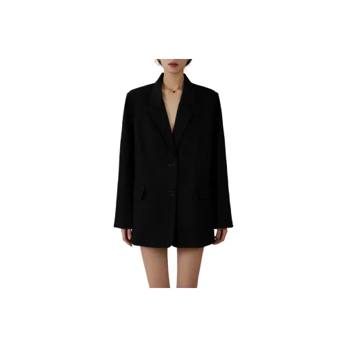 FROMGG Черный Женские Деловые Костюмы