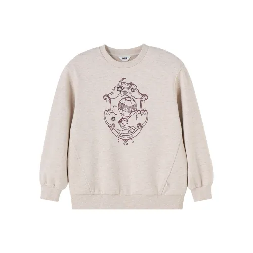 Annil Светлый Абрикос Фотиния Серый HB2207 KIDS Свитшоты