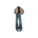 Винтажный синий, стандартный, увеличенная длина